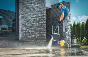 Driveway Pressure washing